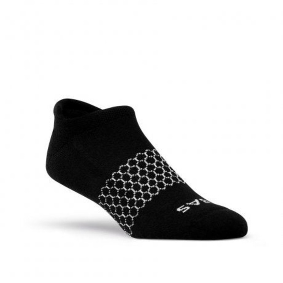 Bombas Underwear & Socks New 2 Pack Black Bombas Mens Ankle Socks